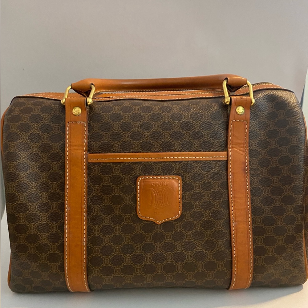 Celine Medium leather Boston Purse
